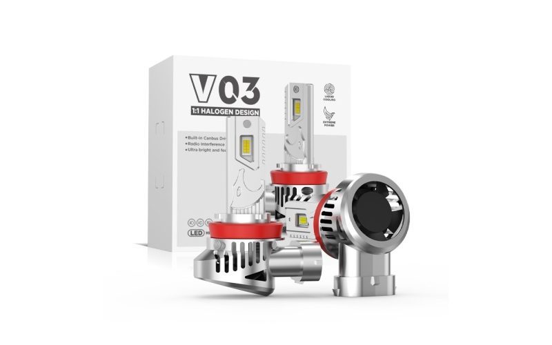 V03 LED Headlight Bulbs, Super Bright Car Front Light H4 H7 H11 9005 9006, Auto Headlamp Accessories Wholesale